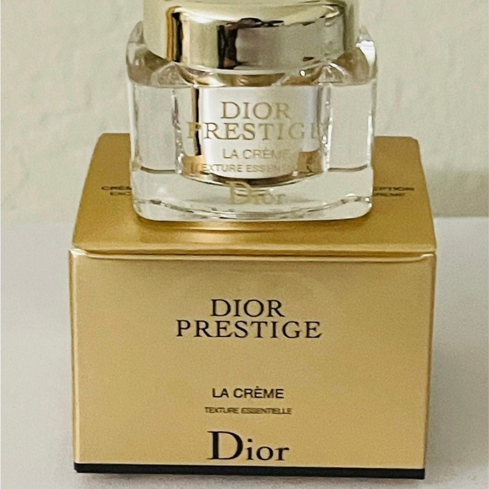 Dior Gold and White Moisturizer Luxurious Skincare